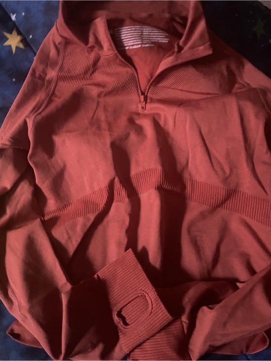 PINK Victoria's Secret Sweaters - Women’s Half-Zip Sweater in Burgandy